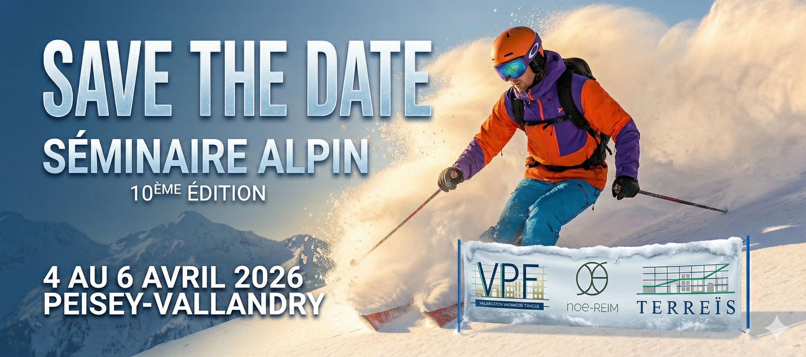 Séminaire Alpin 2026 — Save the Date